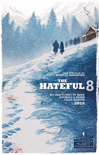 Illustration for article titled New poster, Ennio Morricone score revealed at The Hateful Eight Comic-Con panel